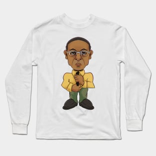 Chibi Gus Fring Long Sleeve T-Shirt